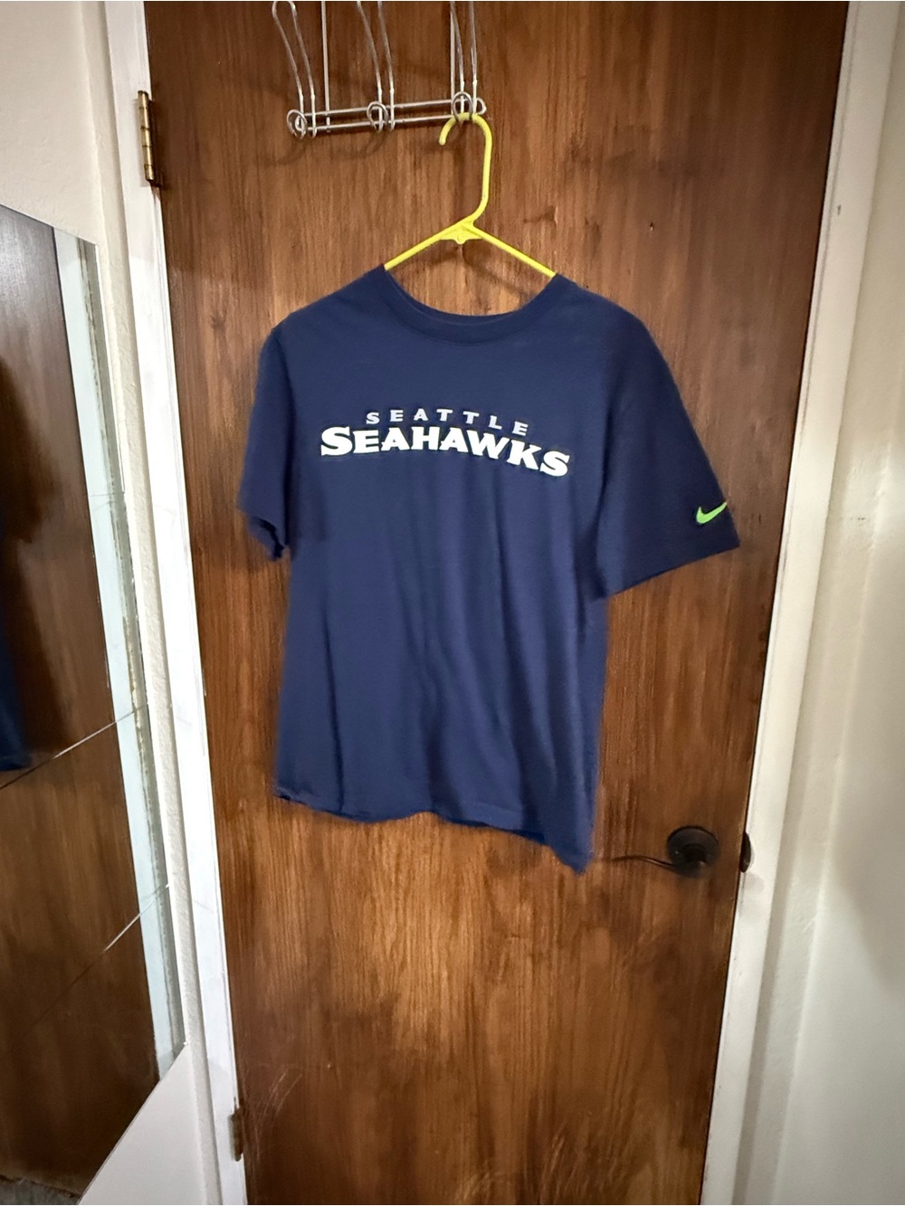 Nike Navy 'The Nike Tee' Crewneck T-Shirt
